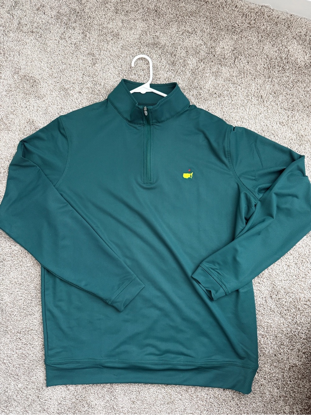 NEW Masters Peter Millar Quarter Zip - Picture 2 of 5